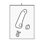 81791THRA01ZA - Body: Lever for Honda: Odyssey Image