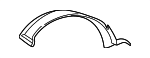 CLF102051 - : Fender Liner for Land-Rover Image