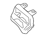 CK4Z99611B90CA - Electrical: Seat Belt Guide for Ford Image