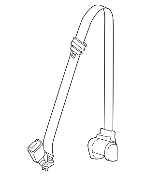 CK4Z14611B68EA - : Lap &amp; Shoulder Belt for Ford: E-Transit, Transit-150, Transit-250, Transit-350, Transit-350 HD Image