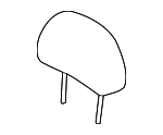 887002K012AHD - Body: Headrest for Kia: Soul Image