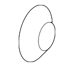 91568SJA003 - Body: Door Weather-strip Fastener for Acura Image