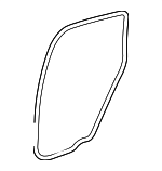 72855STXA01ZC - : Surround Weather-Strip for Acura Image