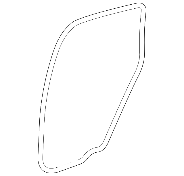 2007-2013 Acura MDX Surround Weather-Strip 72815-STX-A01ZB | OEM