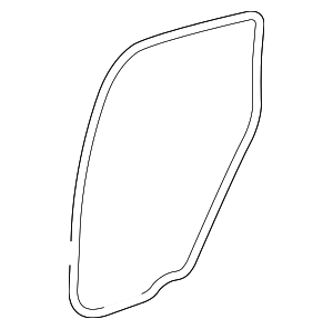 72855STXA01ZC - : Surround Weather-Strip for Acura Image