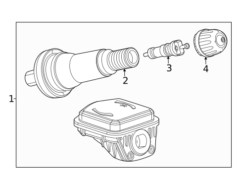 Tire Pressure Monitor Components for 2016 Buick Envision #0