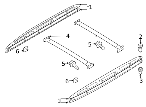Luggage Carrier for 2009 Mazda Tribute #0