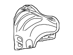 171670V030 - Exhaust: Heat Shield for Scion: tC | Toyota: Avalon, Camry, Highlander, RAV4, Venza Image