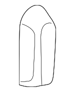 32022436 - : Power Seat Switch Knob for Saab: 9-5 Image