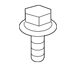 90119A0145 - Body: Cushion Frame Bolt for Toyota Image