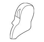 718340C010E1 - Body: Outer Cover for Toyota: Sequoia, Tundra Image