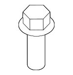 1125406166B - Body: Bumper Cover Bolt for Hyundai Image