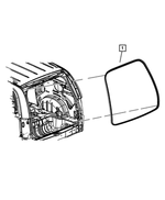 5054274AA - Doors, Door Mirrors and Related Parts: Liftgate Opening Weatherstrip for Mopar Image image