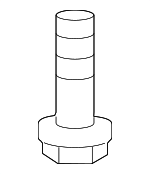 N01021020 - Electrical: Bracket Screw for Audi: A4, A4 Quattro, A5, A5 Quattro, allroad, Q5, S4, S5, SQ5 Image