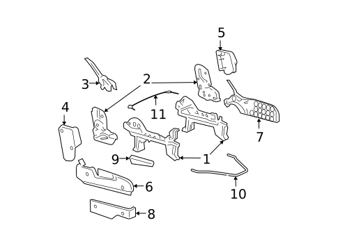 Tracks & Components for 2009 Chevrolet Equinox #0