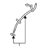 12607378 - Engine: Oil Tube for Pontiac: Solstice | Saturn: Sky, Vue Image