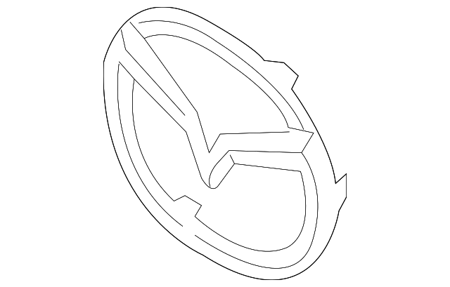 2013-2015 Mazda Ornament KDY5-51-741 | TascaParts.com