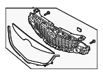 KD4550710G - : Grille Assembly for Mazda Image