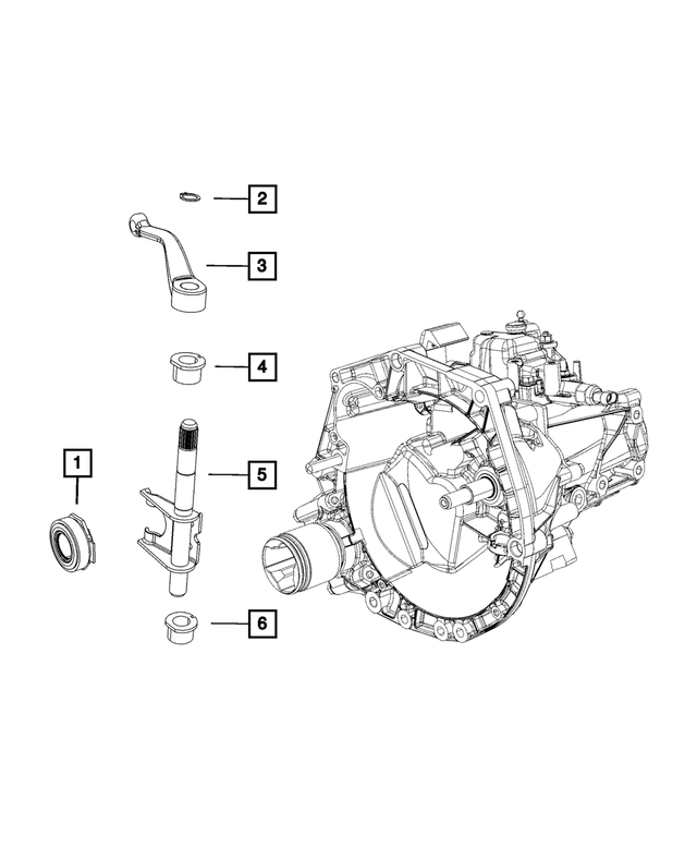 68136741AA - C514; 5-Speed; Manual Transaxle: Snap Ring for Mopar Image