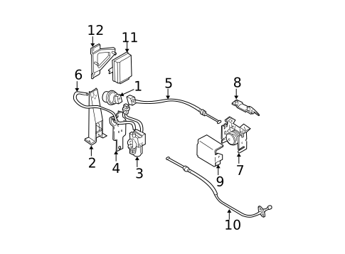 Cruise Control for 2002 Mitsubishi Montero Sport #0