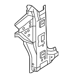 4M8809204E - Body: Inner Hinge Pillar for Audi: Q8, RS Q8, SQ8 Image