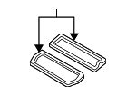 BBM461A11 - HVAC: HVAC Case Seal for Mazda Image