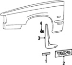 946418 - : Mud Guard Insert for Volvo Image