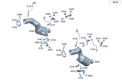 Exhaust System for 2024 Mercedes-Benz Maybach S680 #0