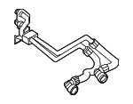 LR121386 - Cooling System: Hose &amp; Tube Assembly for Land-Rover Image