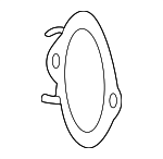 287513J000 - : Rear Muffler Gasket for Kia: Borrego, Optima, Sedona, Sorento, Sportage, Stinger, Telluride Image