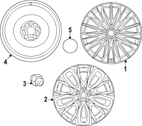 Wheels for 2025 Mazda CX-70 #0