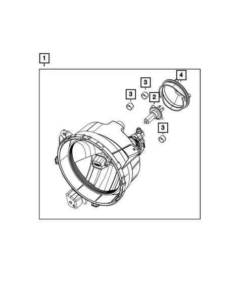 Lamps, Interior and Exterior for 2020 Jeep Wrangler #12