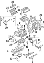 1563250 - HVAC: ACDelcoâ„¢ Heater Core for GM Image