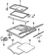 3526462 - Electrical: Control Switch for Buick: Riviera | Cadillac: Eldorado, Seville | Oldsmobile: Toronado Image