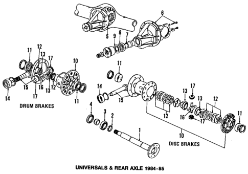 Propeller Shaft for 1984 Mazda RX-7 #0