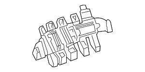 84107150 - : Part# 84107150 Front Seat Back Pad Support for Cadillac: XT5, XT6 Image