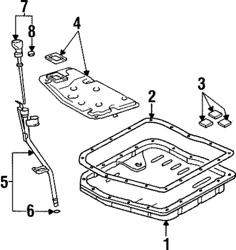 Transaxle Parts for 1996 Toyota Avalon #0
