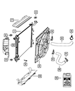 1BP02137AA - Cooling: Coolant Antifreeze, Bproauto for Chrysler: 200, 300, Sebring, Town &amp; Country | Dodge: Avenger, Challenger, Charger, Durango, Grand Caravan, Journey, Nitro, Ram 2500, Ram 3500 | Jeep: Commander, Compass, Grand Cherokee, Liberty, Patriot, Wrangler | Ram: 1500, 2500, 3500, C/V Image