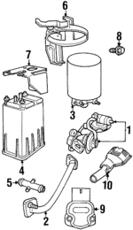 4686154AB - Electrical: Oxygen Sensor for Chrysler: Grand Voyager, Town &amp; Country, Voyager | Dodge: Caravan, Grand Caravan, Neon Image