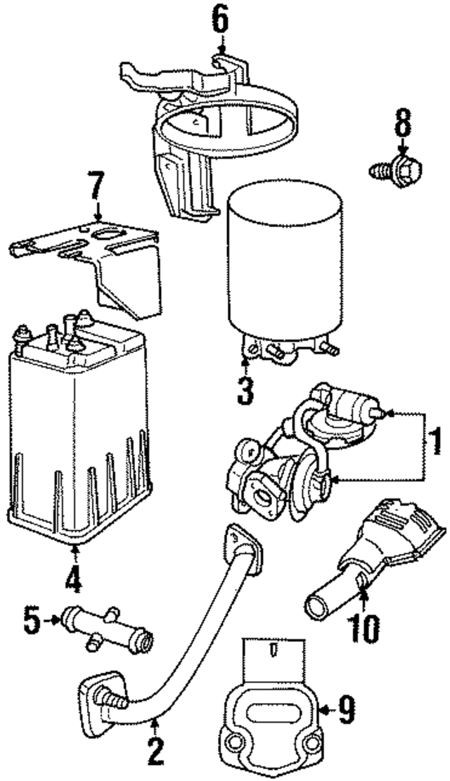 4686154AB - Emission Control: Oxygen Sensor for Mopar Image