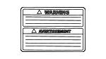 42048AE01A - : Caution Label for Subaru Image