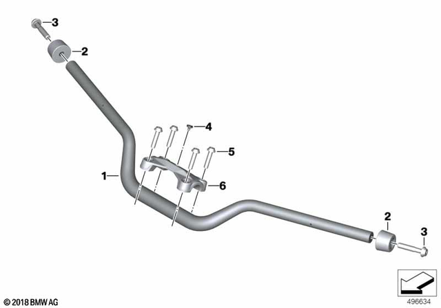 32717108184 - Steering: Lenker -  for BMW-Motorrad Image