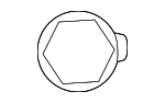 6104225AA - Cooling System: Belt Tensioner Screw for Mopar Image