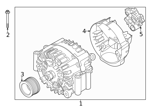 Alternator for 2025 BMW M8 #0