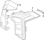 92401R0650 - : Tail Lamp Assembly for Kia Image