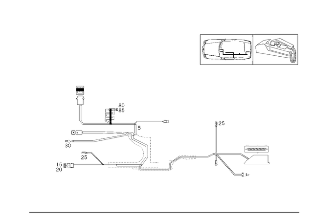 135451526 - Electrical System: Contact Socket for Mercedes-Benz Image image