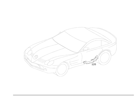Cable Covering & Cable Ducts for 2006 Mercedes-Benz SLR McLaren #0