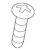 6506150AA - Body: Radio Amplifier Screw for Chrysler: 300, Town &amp; Country | Dodge: Charger, Grand Caravan, Magnum, Ram 1500, Ram 2500, Ram 3500 Image