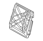 8N888550323P - Body: Seat Back Frame for Audi: TT, TT Quattro Image