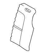 8N8885805MJJD - Body: Seat Back Cover for Audi: TT, TT Quattro Image